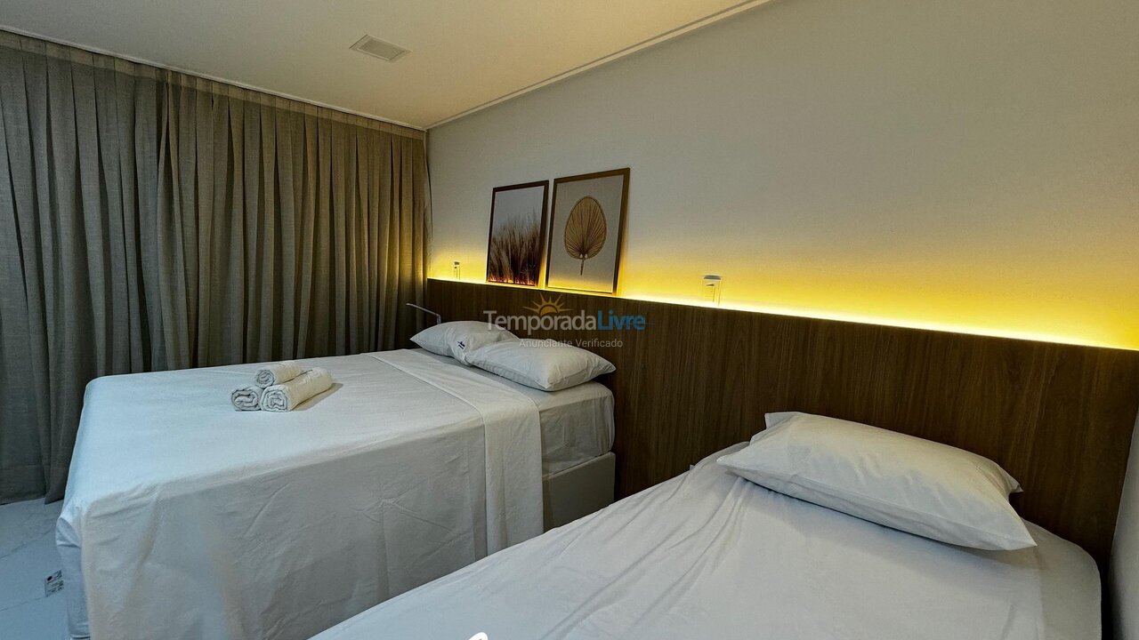 Apartamento para aluguel de temporada em João Pessoa (Tambaú)