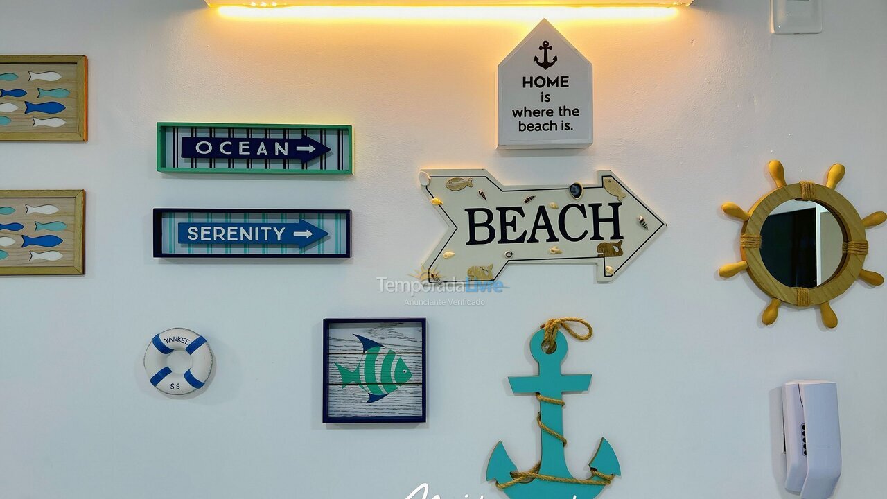 Apartamento para aluguel de temporada em João Pessoa (Praia do Bessa)