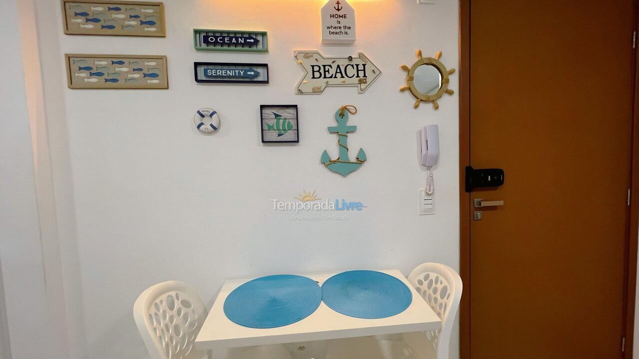 Apartamento para aluguel de temporada em João Pessoa (Praia do Bessa)