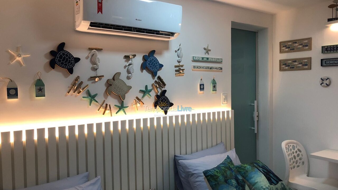 Apartamento para aluguel de temporada em João Pessoa (Praia do Bessa)