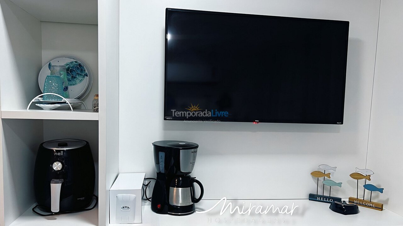 Apartamento para aluguel de temporada em João Pessoa (Praia do Bessa)