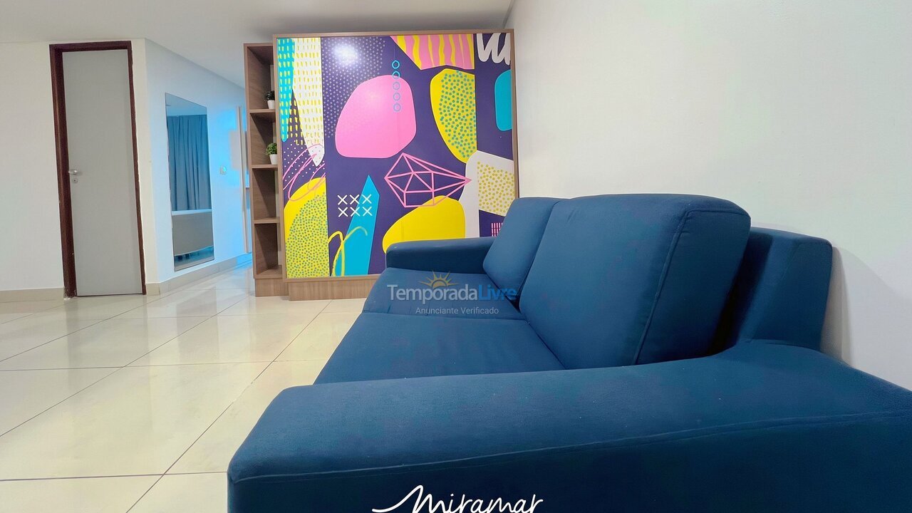 Apartamento para aluguel de temporada em João Pessoa (Tambaú)