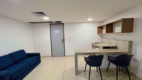 Flat c/Vista para o Mar- Miramar Hospedagens