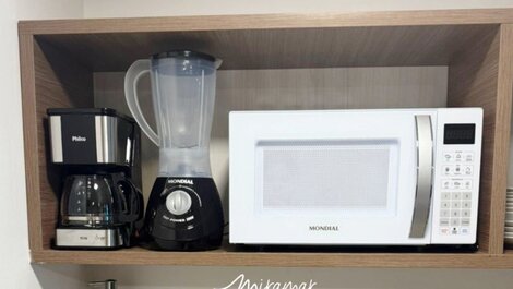 Flat c/Vista para o Mar- Miramar Hospedagens