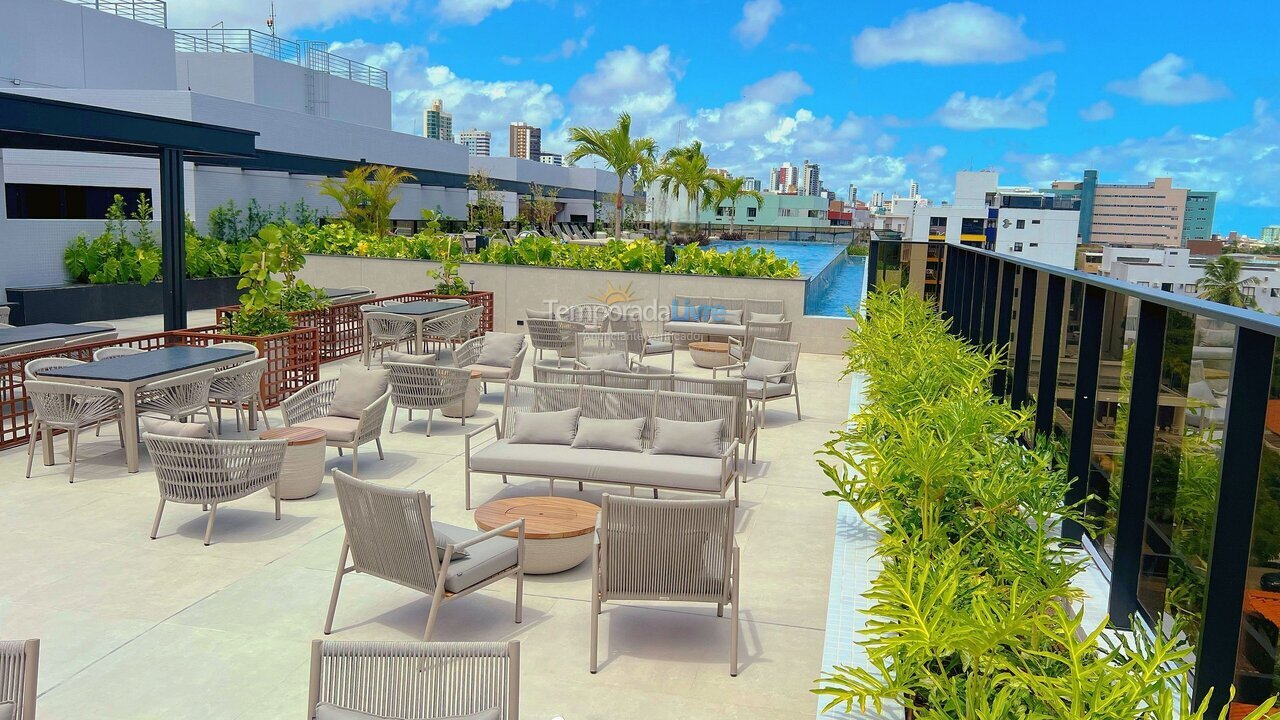 Apartamento para aluguel de temporada em João Pessoa (Cabo Branco)