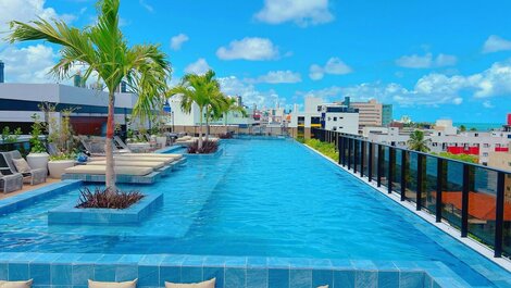 Flat p/ Casal no Hit Cabo Branco-Miramar