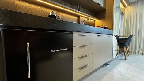 Flat Charmoso com Jacuzzi no Get by side