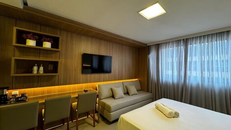 Encantador apartamento en Way Tambaú para 4 personas.