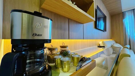 Encantador apartamento en Way Tambaú para 4 personas.