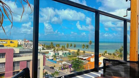 Flat Charmoso com Jacuzzi no Get by side