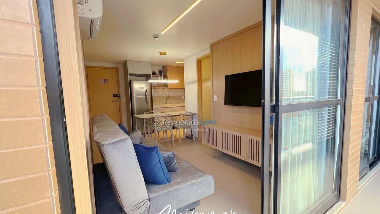 Apartamento para aluguel de temporada em João Pessoa (Cabo Branco)