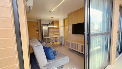 Apart.c/Incrível Varanda-Cabo Branco