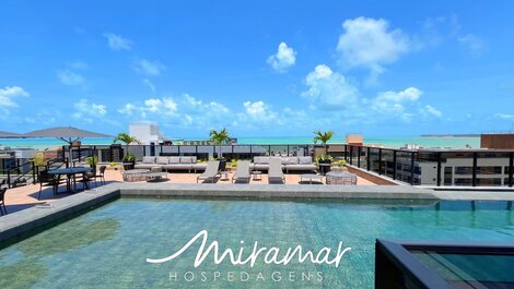 Encantador apartamento en Way Tambaú para 4 personas.