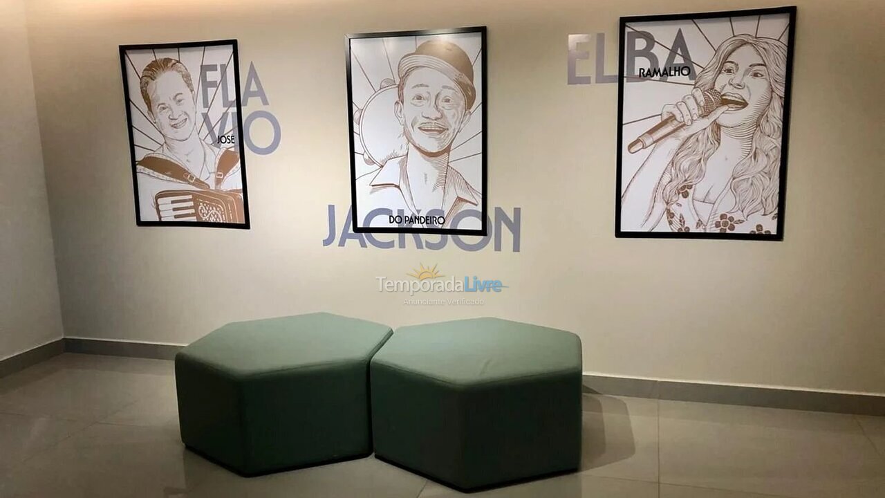 Apartamento para aluguel de temporada em João Pessoa (Tambaú)