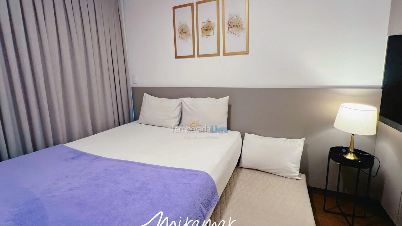 Apartamento para aluguel de temporada em João Pessoa (Tambaú)