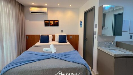 Flat p/ 3 pessoas no Jardim Oceania