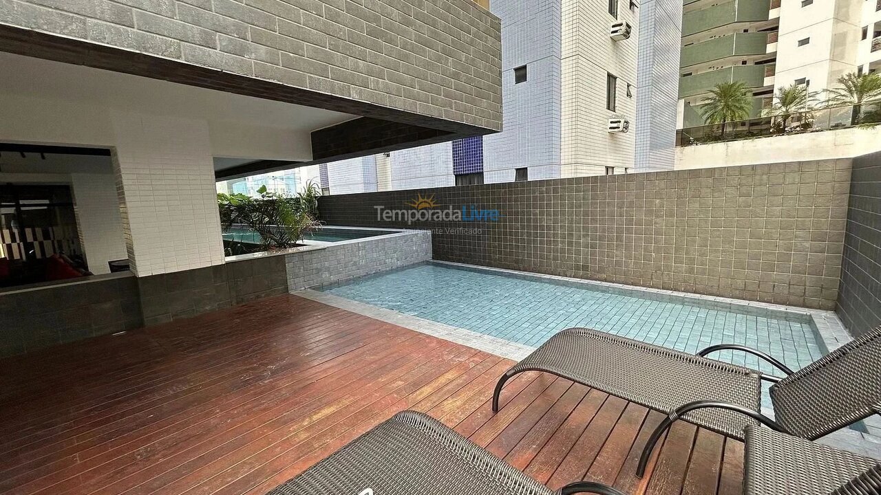 Apartamento para aluguel de temporada em João Pessoa (Tambaú)