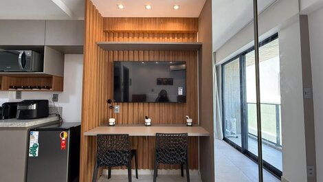 Flat p/ 3 pessoas no Jardim Oceania