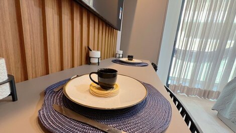 Flat p/ 3 pessoas no Jardim Oceania