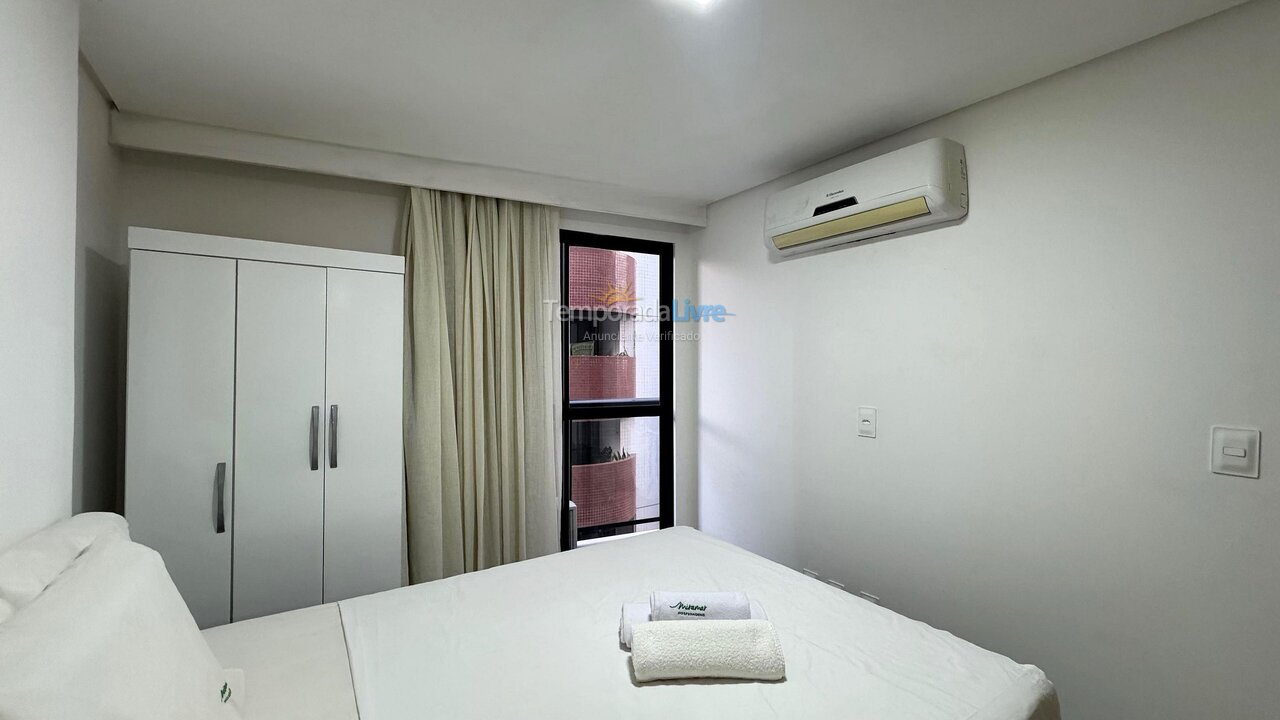 Apartamento para aluguel de temporada em João Pessoa (Cabo Branco)