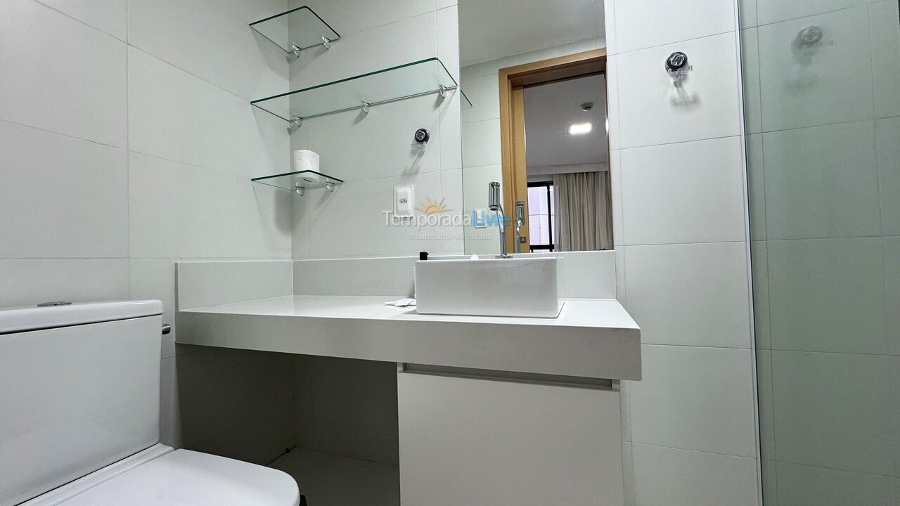 Apartamento para aluguel de temporada em João Pessoa (Cabo Branco)