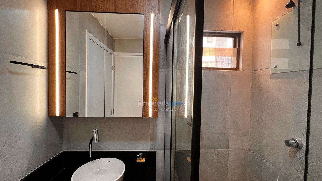 Apartamento para aluguel de temporada em João Pessoa (Tambaú)