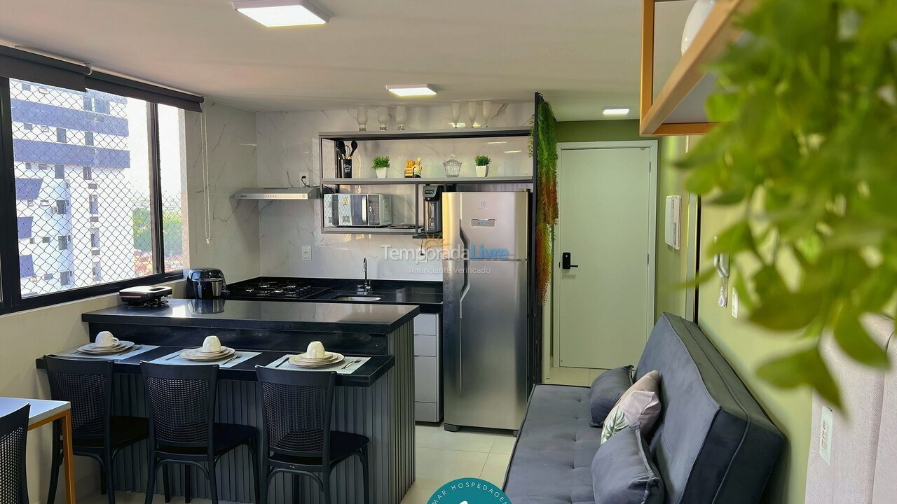 Apartamento para aluguel de temporada em João Pessoa (Manaíra)