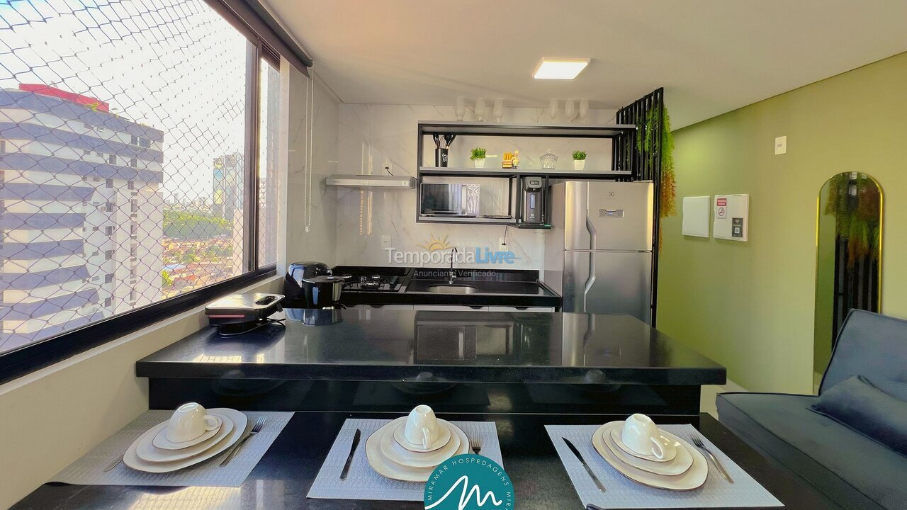 Apartamento para aluguel de temporada em João Pessoa (Manaíra)