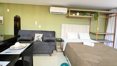 Flat p/ 4 pessoas em Manaíra -Miramar Hospedagens