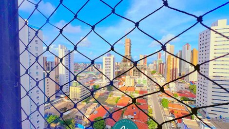 Flat p/ 4 pessoas em Manaíra -Miramar Hospedagens