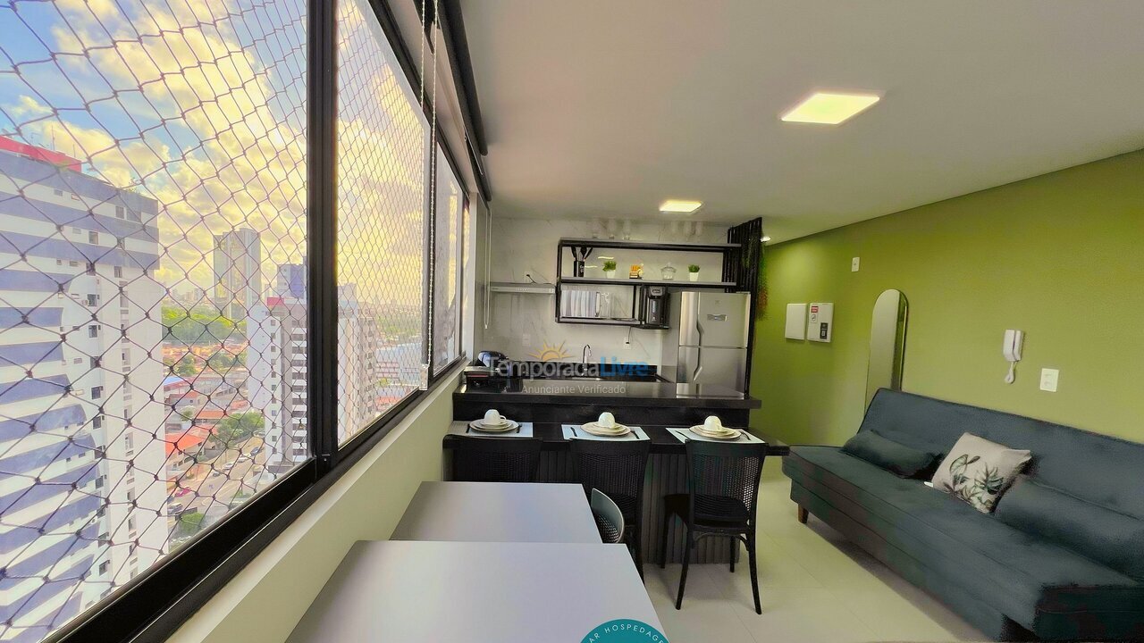Apartamento para aluguel de temporada em João Pessoa (Manaíra)