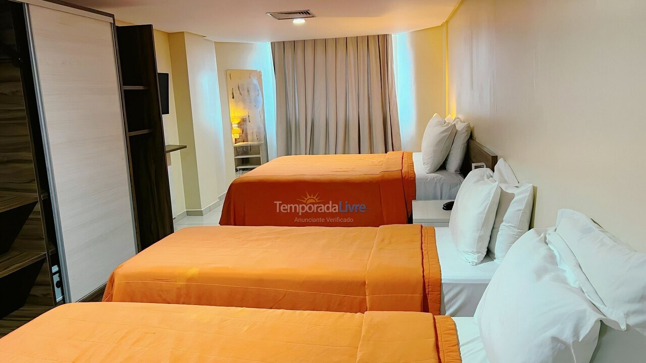 Apartamento para aluguel de temporada em João Pessoa (Tambaú)