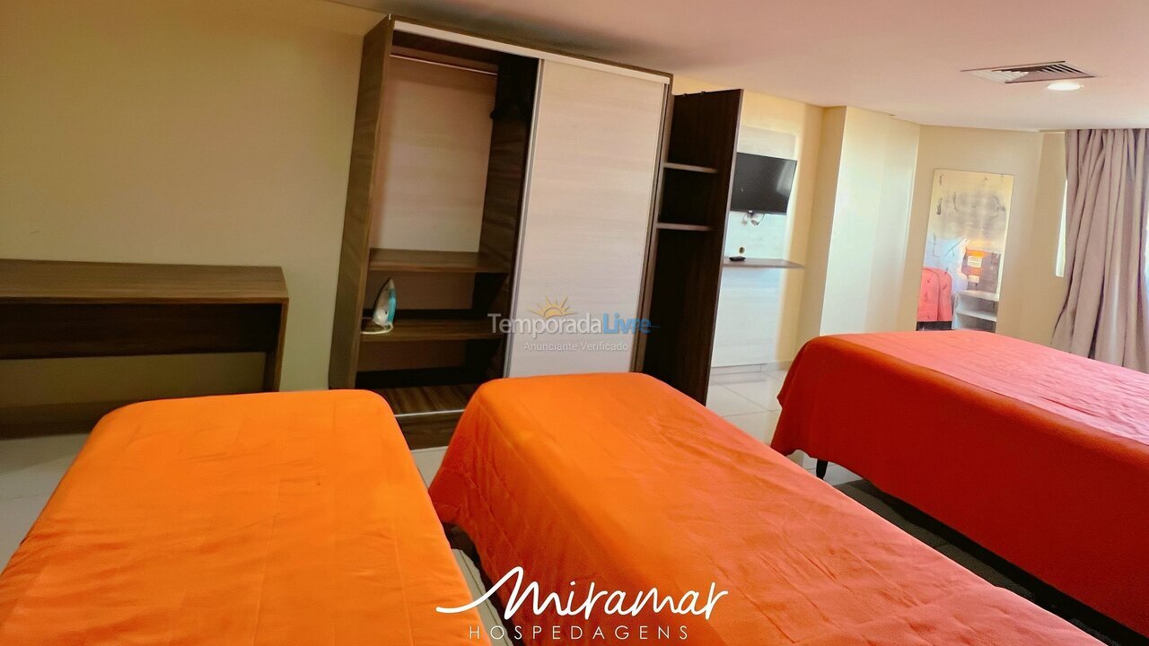 Apartamento para aluguel de temporada em João Pessoa (Tambaú)