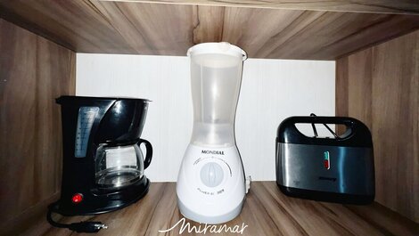 Flat c/Vista Mar Lateral-Miramar Hospedagens