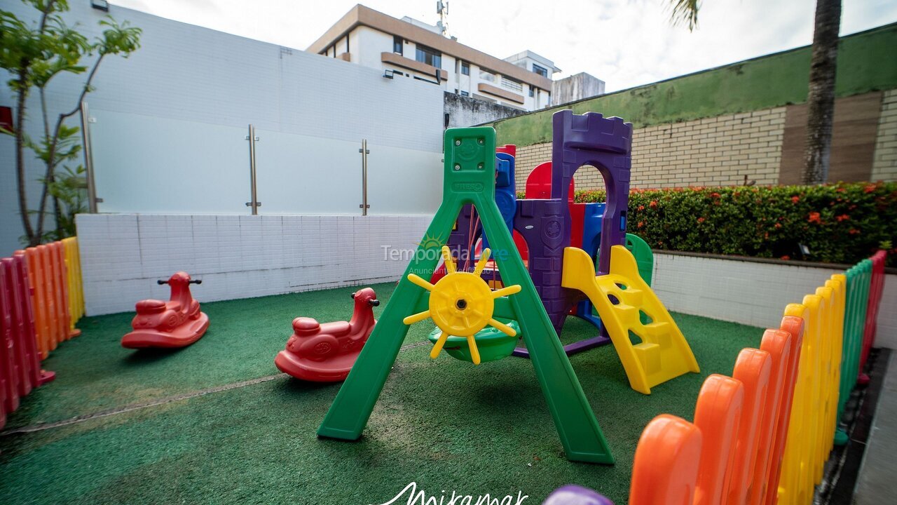 Apartamento para aluguel de temporada em João Pessoa (Tambaú)