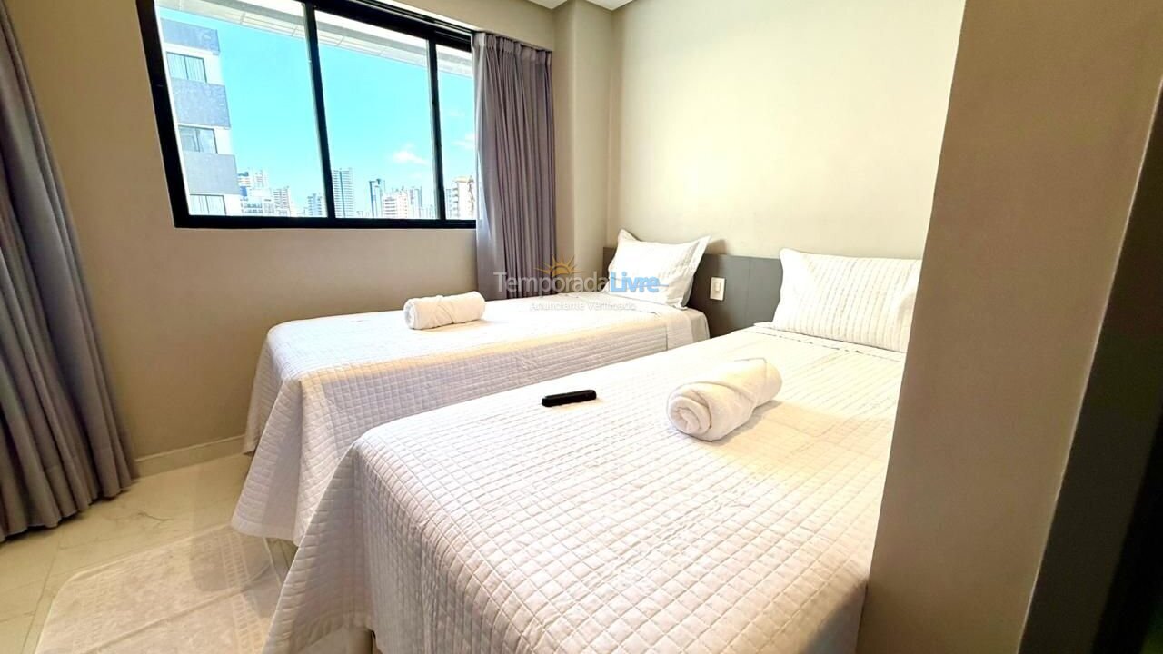 Apartamento para aluguel de temporada em João Pessoa (Manaíra)