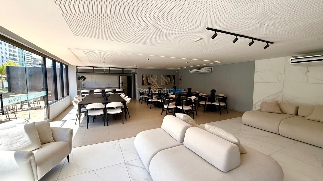 Apartamento para aluguel de temporada em João Pessoa (Manaíra)