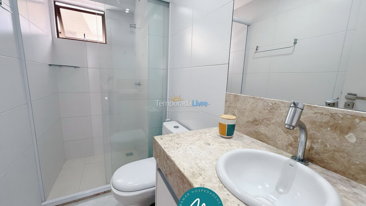 Apartamento para aluguel de temporada em João Pessoa (Manaíra)