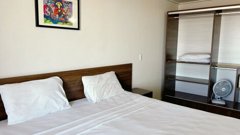 Apartment with Balcony Facing the Sea in Cabo Branco-Miramar