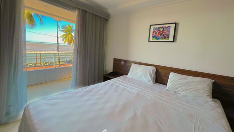 Apartment with Balcony Facing the Sea in Cabo Branco-Miramar