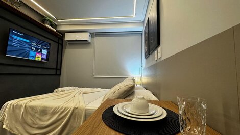 Piso moderno en mudanza