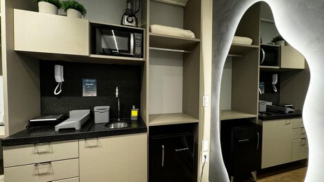 Piso moderno en mudanza