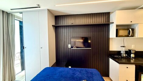 Flat p/ 4 pessoas na Orla do Cabo Branco