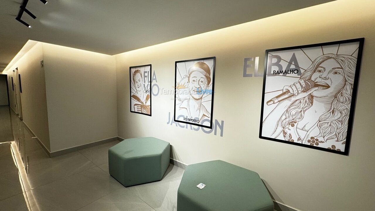 Apartamento para aluguel de temporada em João Pessoa (Tambaú)