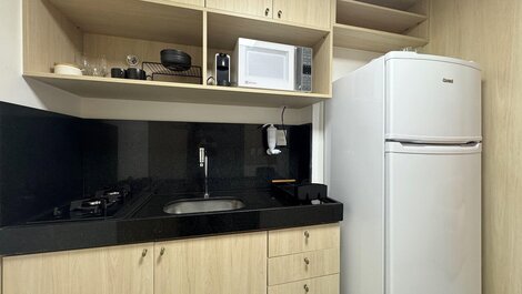 Encantador piso con balcón para 4 personas - Bessa