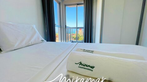 Flat com Varanda Vista- Mar na Praia do Bessa