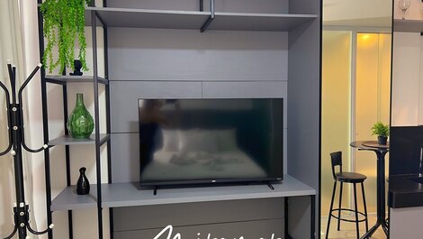 Confortável Flat no Get Ny Side 50m da Praia