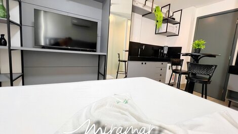 Confortável Flat no Get Ny Side 50m da Praia