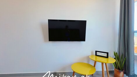 Flat com Varanda Vista- Mar na Praia do Bessa