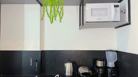 Confortável Flat no Get Ny Side 50m da Praia